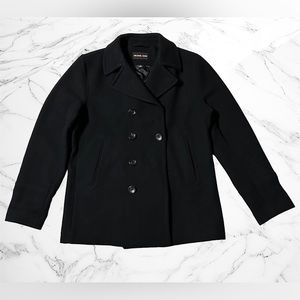 Michael Kors Mens Double Breasted Peacoat